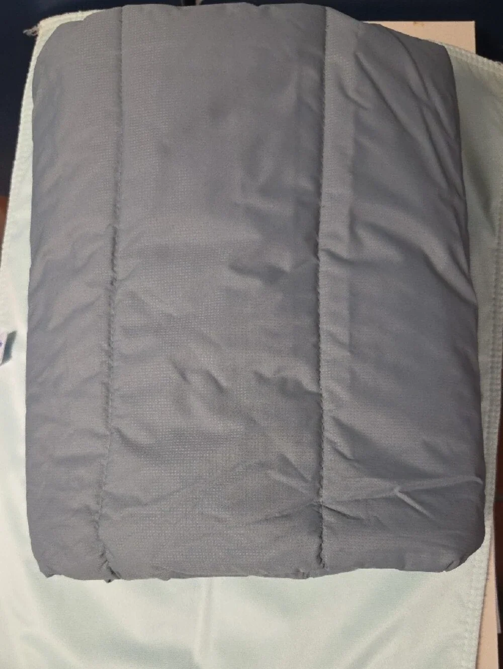 Plush Brown Quilted Dog Bed Waterproof  - Cozy Pet Mat